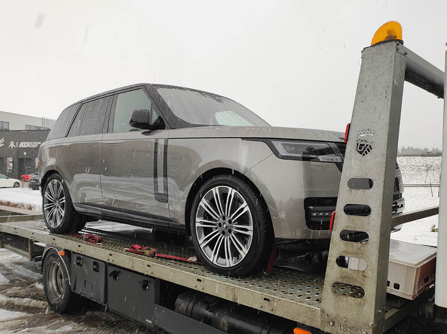 перевозка джипов на автовозе