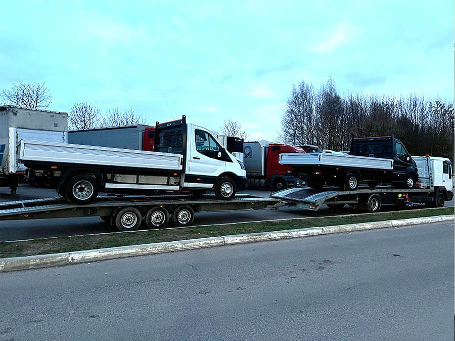 перевозка грузовых авто до 3 тонн